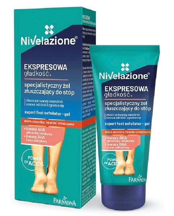 Nivelazione Specjalistyczny Żel Złuszczający do Stóp dla Szorstkiej i Twardej Skóry 50ml