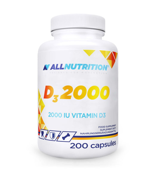 Allnutrition Vit D3 2000 2000 IU 200 Kapsułek