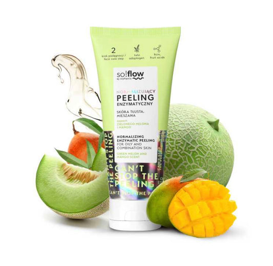 So!Flow Normalizujący Peeling Enzymatyczny dla Skóry Tłustej i Mieszanej 75ml