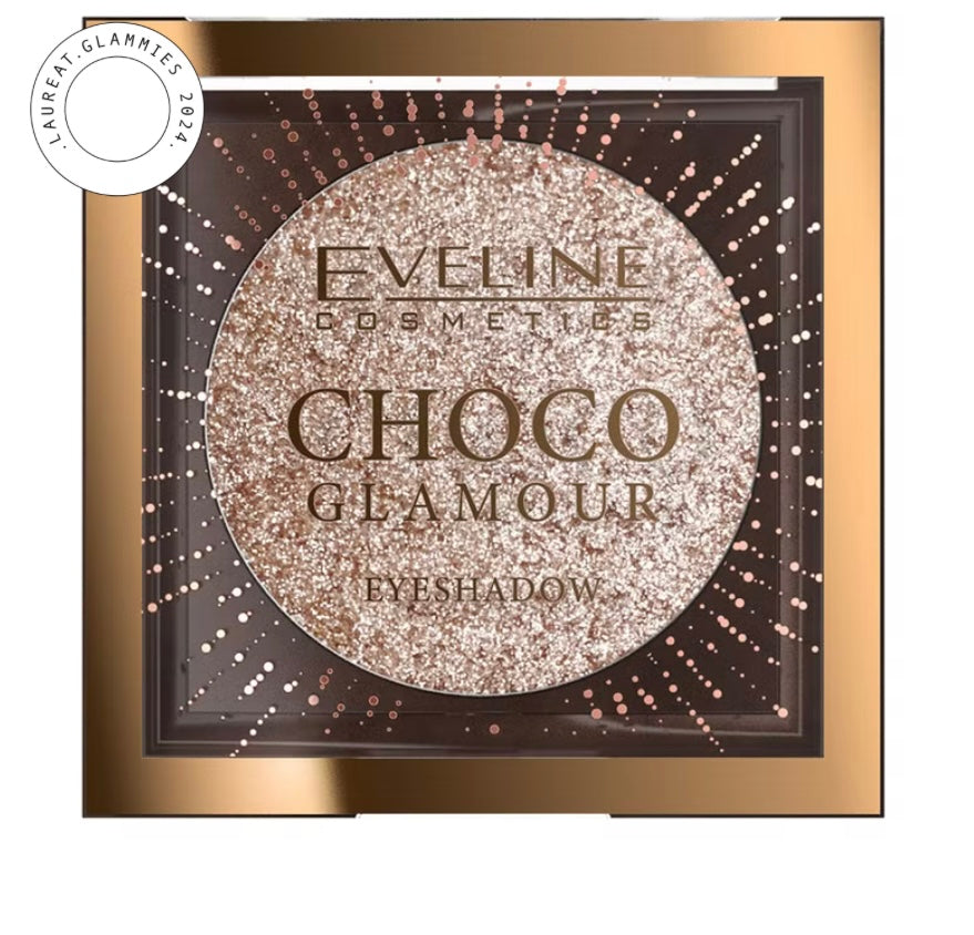 Eveline Choco Glamour Błyszczący Cień-Toper do Powiek 3g