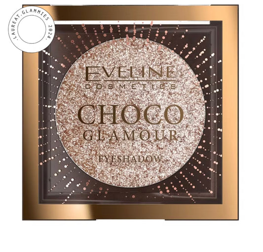 Eveline Choco Glamour Błyszczący Cień-Toper do Powiek 3g