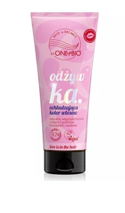 OnlyBio Hair in Balance Love is in the Hair Odżywka Ochładzająca Kolor Włosów 200ml