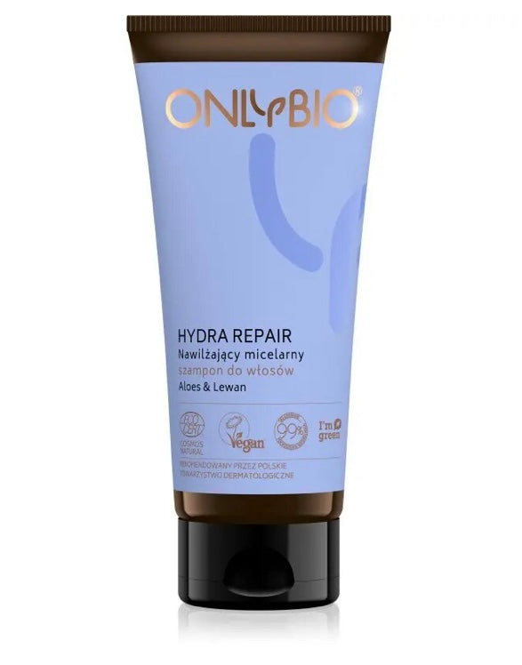 OnlyBio Hydra Repair Nawilżający Micelarny Szampon dla Włosów Suchych i Zniszczonych 200ml