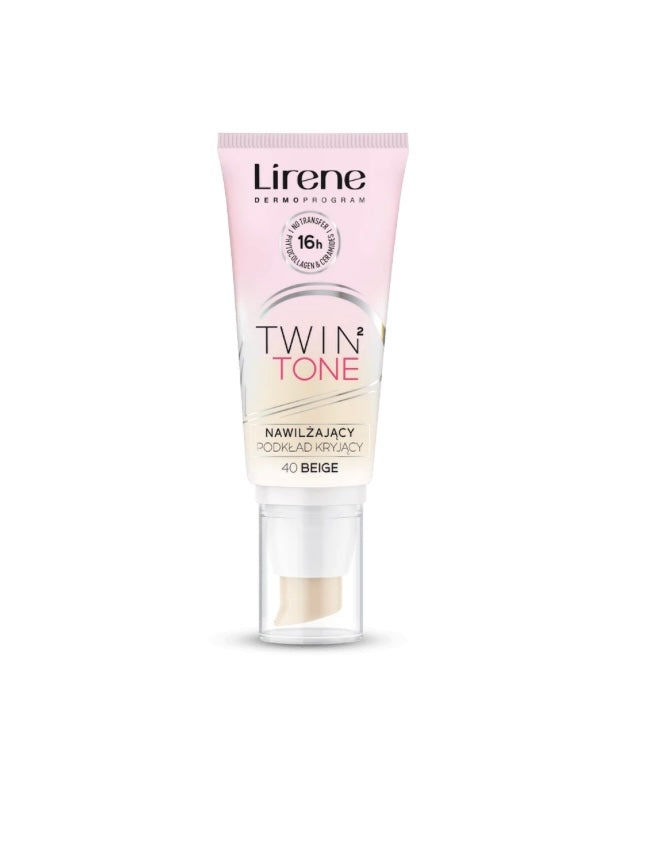 Lirene TWIN 2 TONE Nawilżający podkład kryjący 30 ml