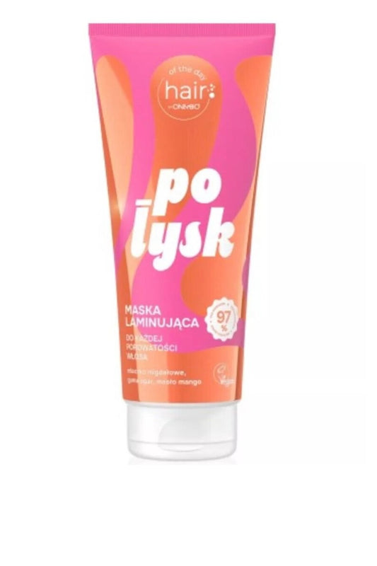 OnlyBio Hair of the Day Połysk Maska do Laminacji Włosów 200ml