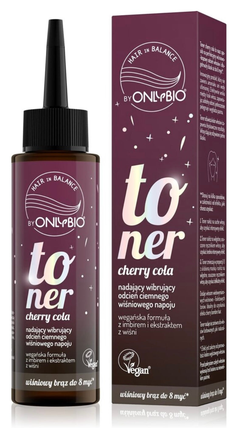 OnlyBio Hair in Balance Toner Cherry-Cola 100ml