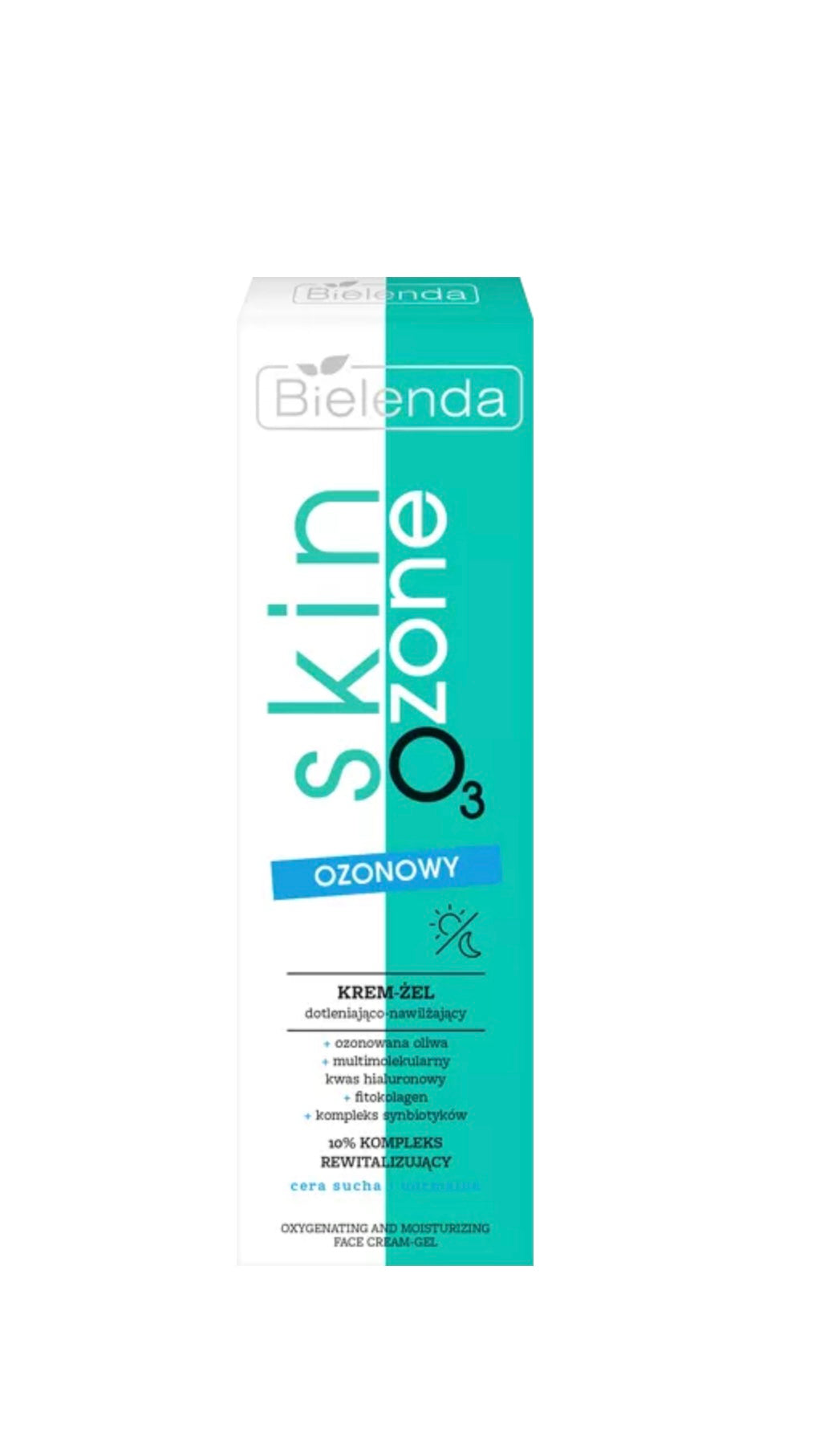 Bielenda Skin O3 Zone Ozone Ozonowy Krem - Żel Dotleniająco - Nawilżający dla Skóry Suchej i Normalnej 50ml