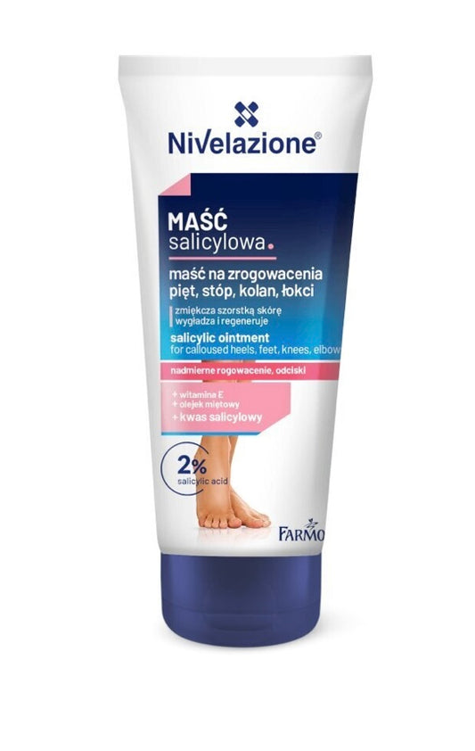 Nivelazione Maść Salicylowa na Zrogowacenia Pięt Stóp Kolan Łokci 75ml