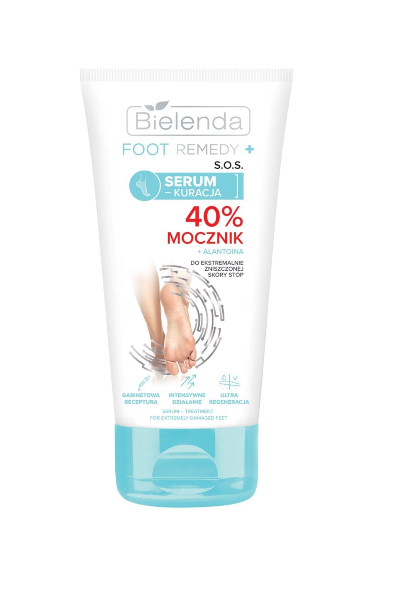 Bielenda FOOT REMEDY S.O.S. Serum - kuracja do ekstremalnie zniszczonej skóry stóp 40% mocznik