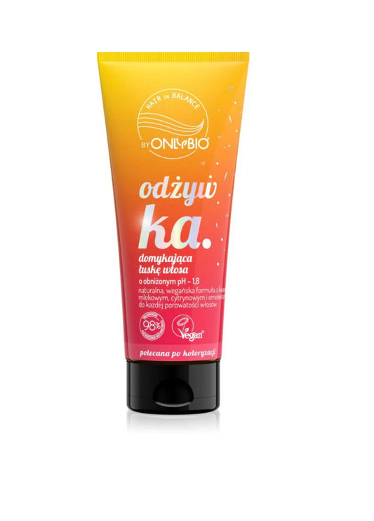 OnlyBio Hair in Balance Odżywka Domykajaca Łuskę Włosa 200ml