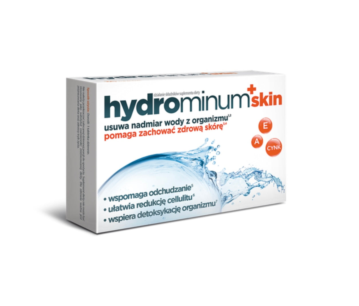 Hydrominum Skin Usuwa Nadmiar Wody z Organizmu 30 Tabletek
Aflofarm