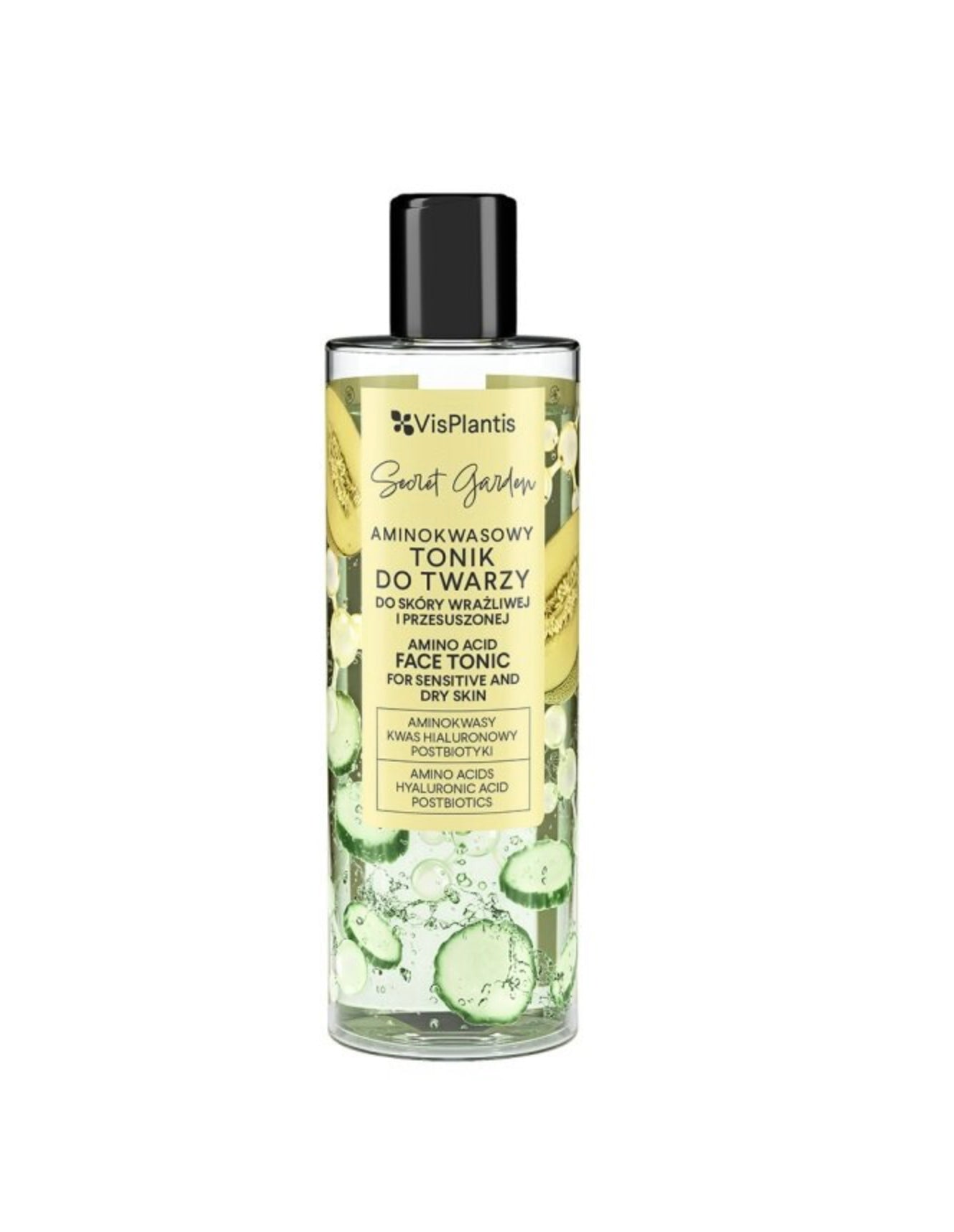 Vis Plantis Secret Garden Aminokwasowy Tonik dla Skóry Wrażliwej i Przesuszonej 200ml