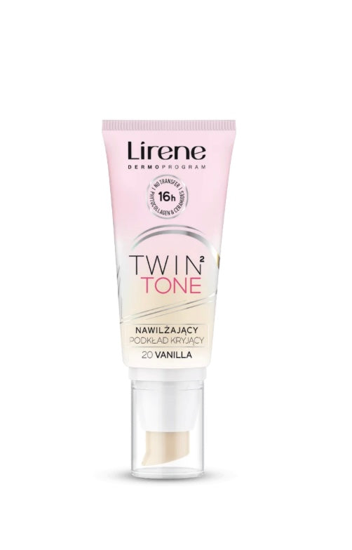 Lirene TWIN 2 TONE Nawilżający podkład kryjący 30 ml