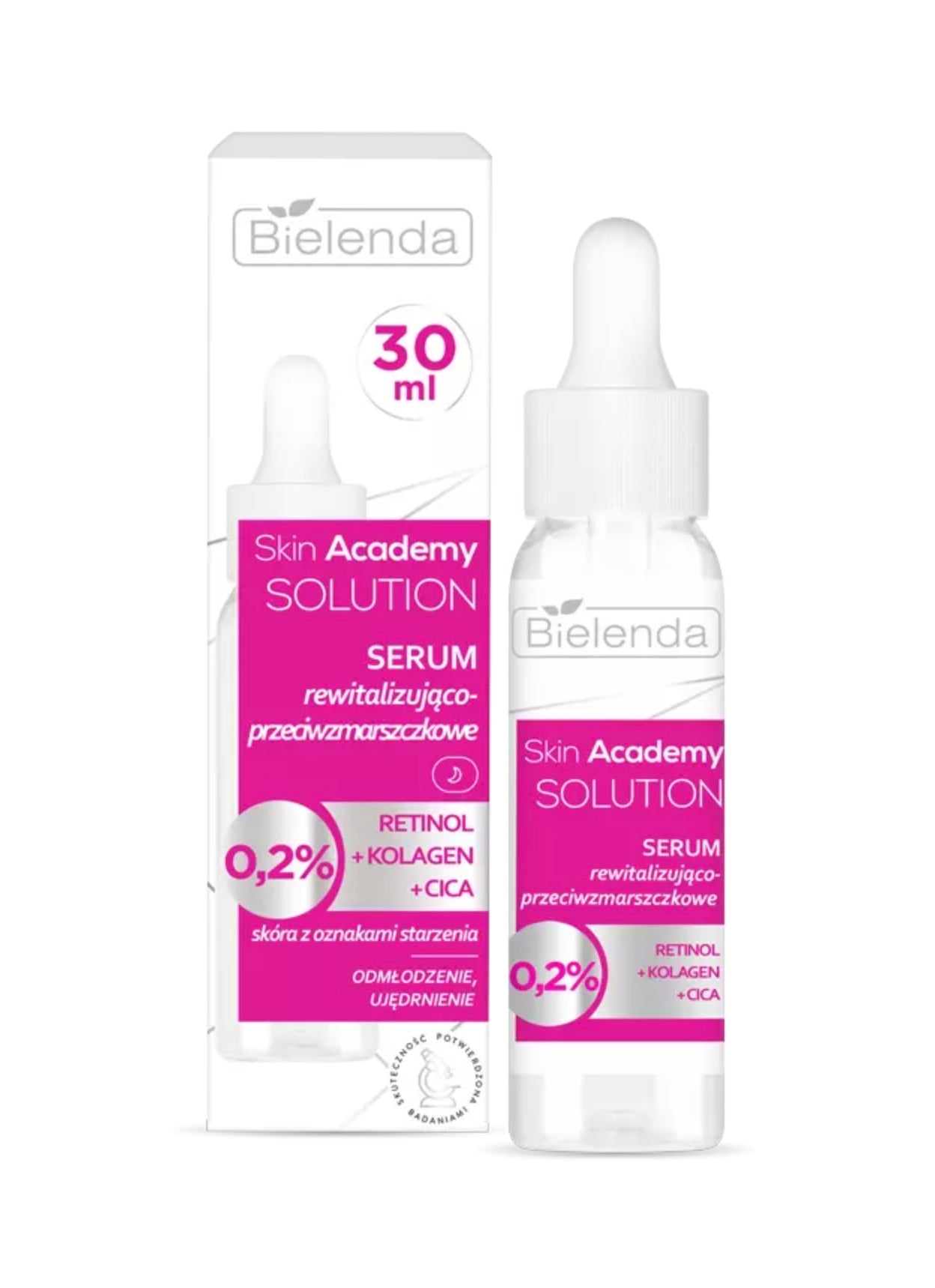 Bielenda SKIN ACADEMY SOLUTION serum rewitalizująco-przeciwzmarszczkowe