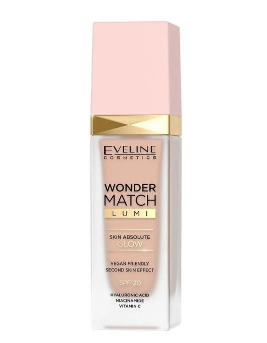 Eveline Wonder Match Lumi Rozświwtlający Podkład SPF20 Nr 15 Neutral 30ml