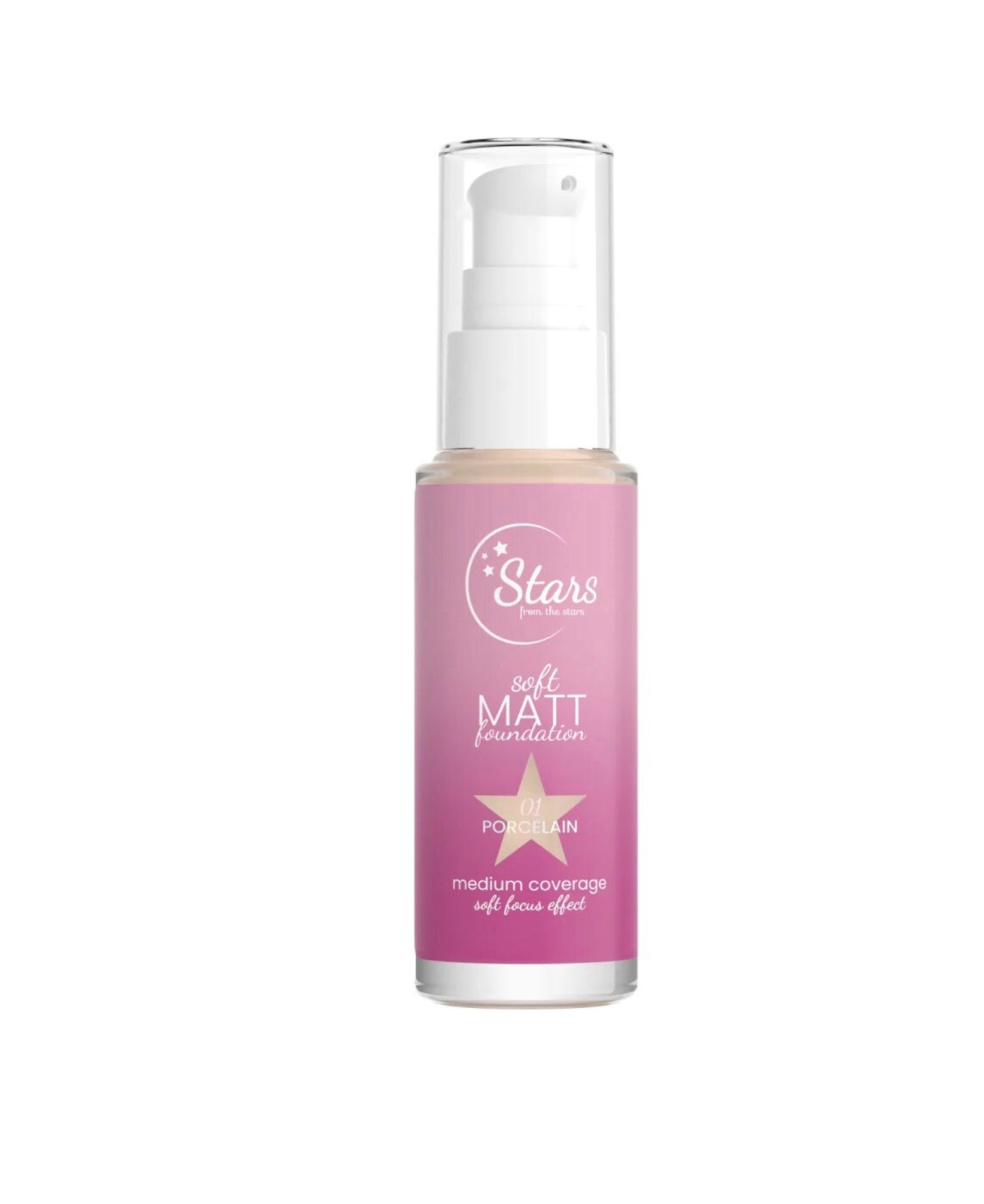 Stars From the Stars Podkład Matujący Soft Matt Foundation Nr 01 Porcelaine 30ml