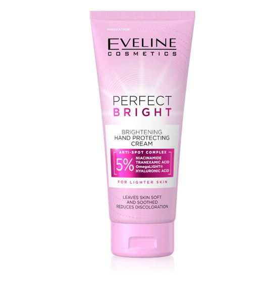 Eveline Perfect Bright Rozjaśniający Krem Ochronny do Rąk 100ml