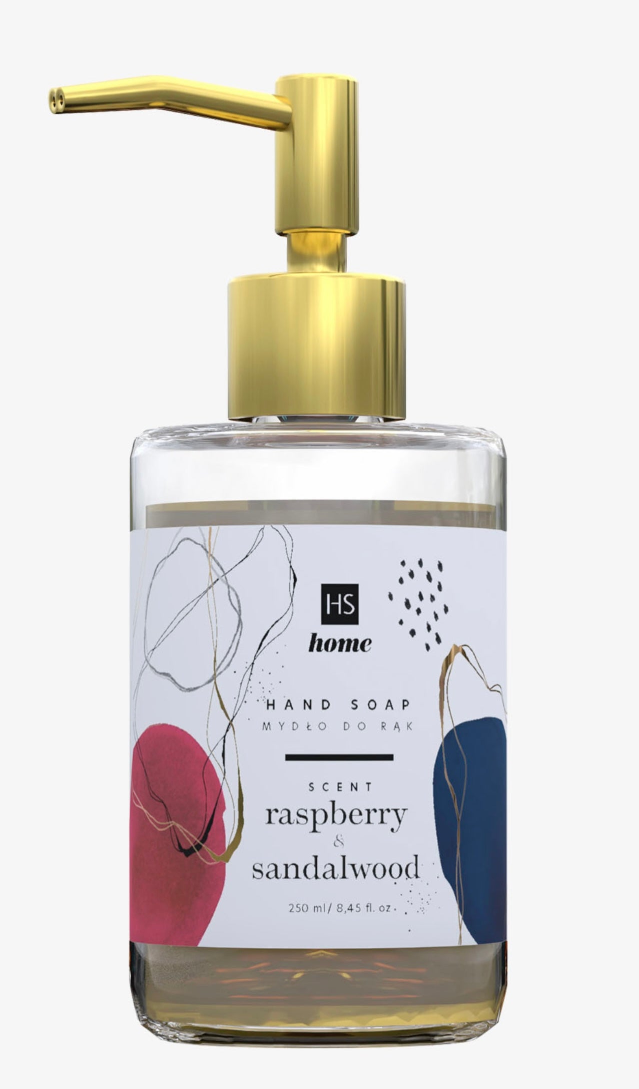 Mydło do rąk – Raspberry & Sandalwood 250 ml