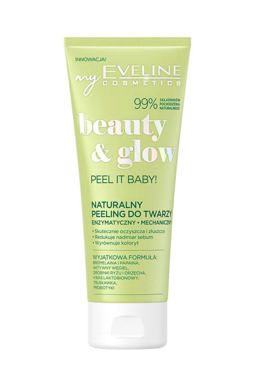 Eveline Naturalny peeling 2 w 1 - enzymatyczny i mechaniczny