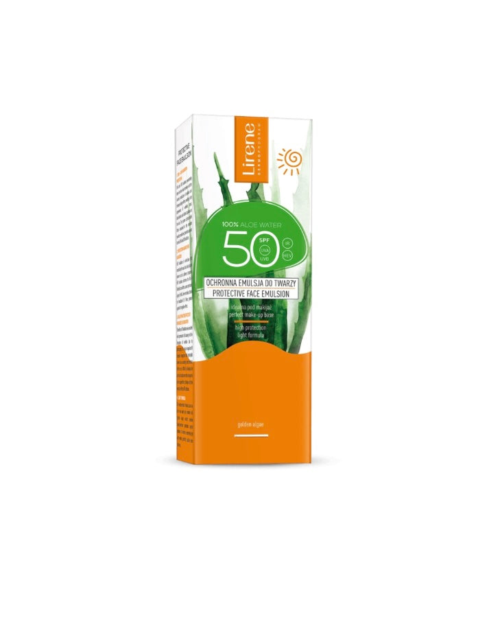 Lirene SUN Ochronna emulsja do twarzy SPF 50 50 ml