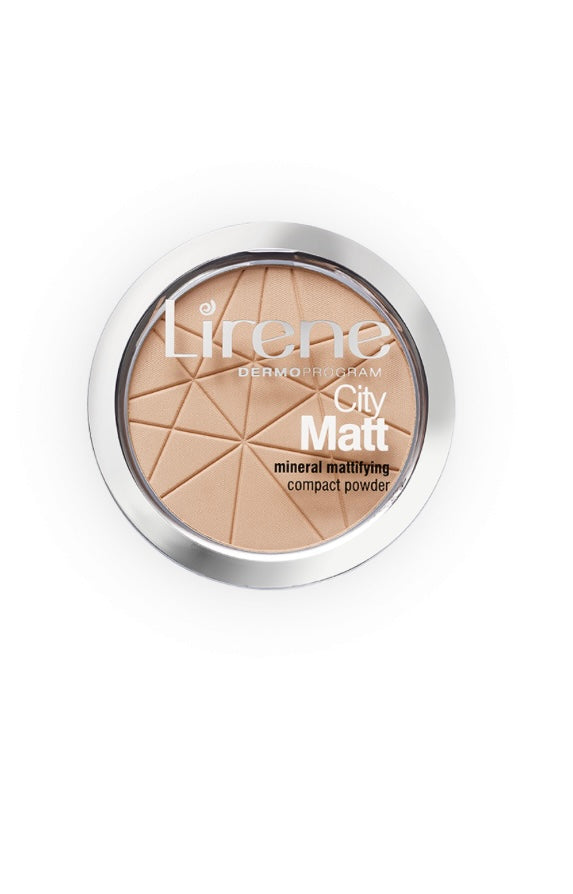 Lirene CITY MATT Mineralny puder matujący 9 g