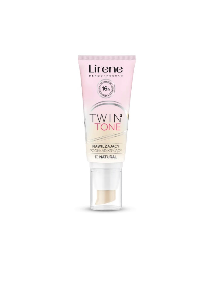 Lirene TWIN 2 TONE Nawilżający podkład kryjący 30 ml